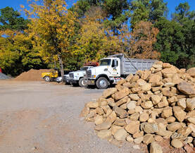 Natural stone, gravel, rocks, boulders, mulch, sand, pickup or delivery, Danny Beachum